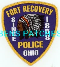 OHIO,FORT RECOVERY POLICE 2